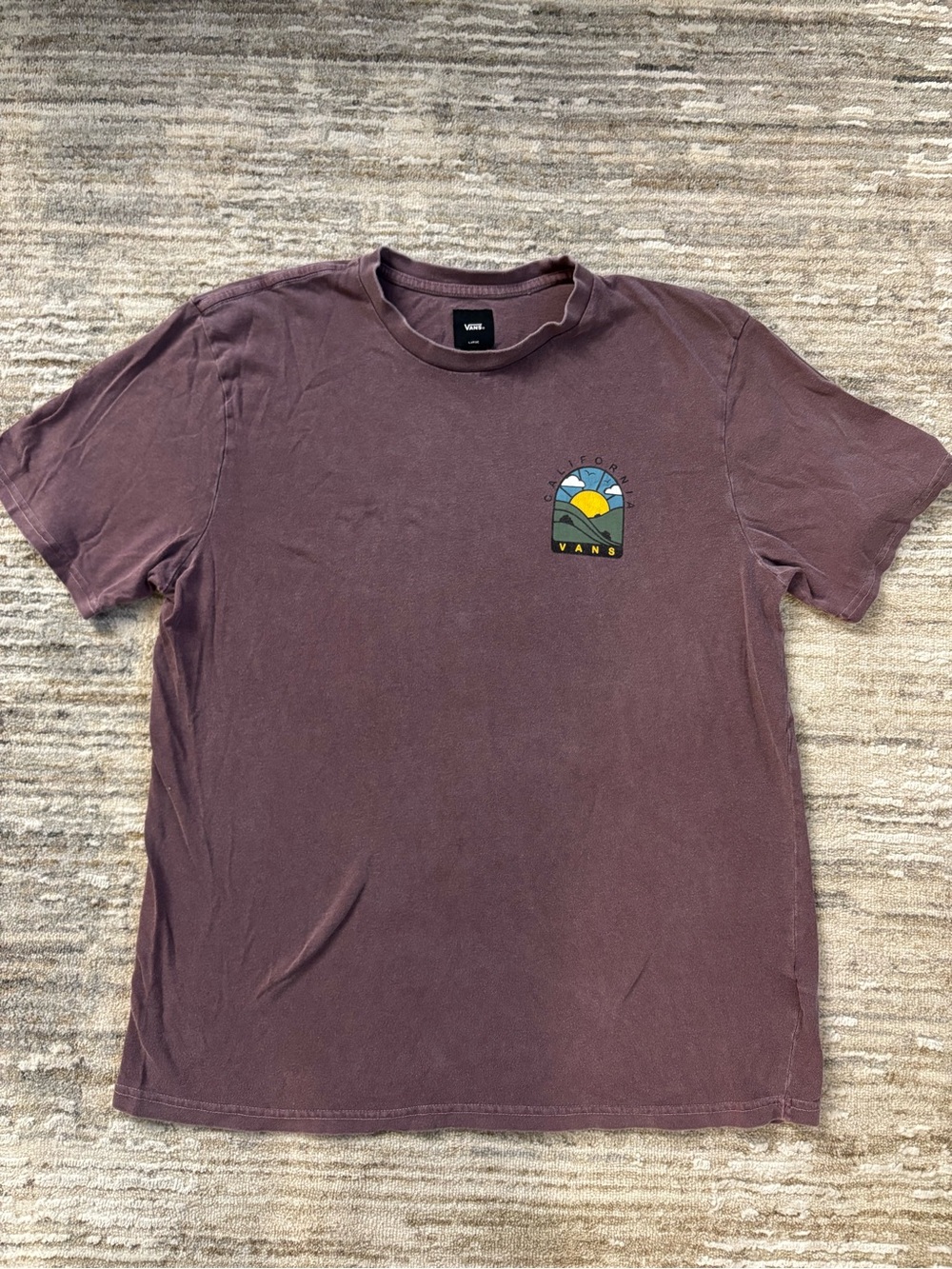 Vans California Graphic Tee - Washed Plum